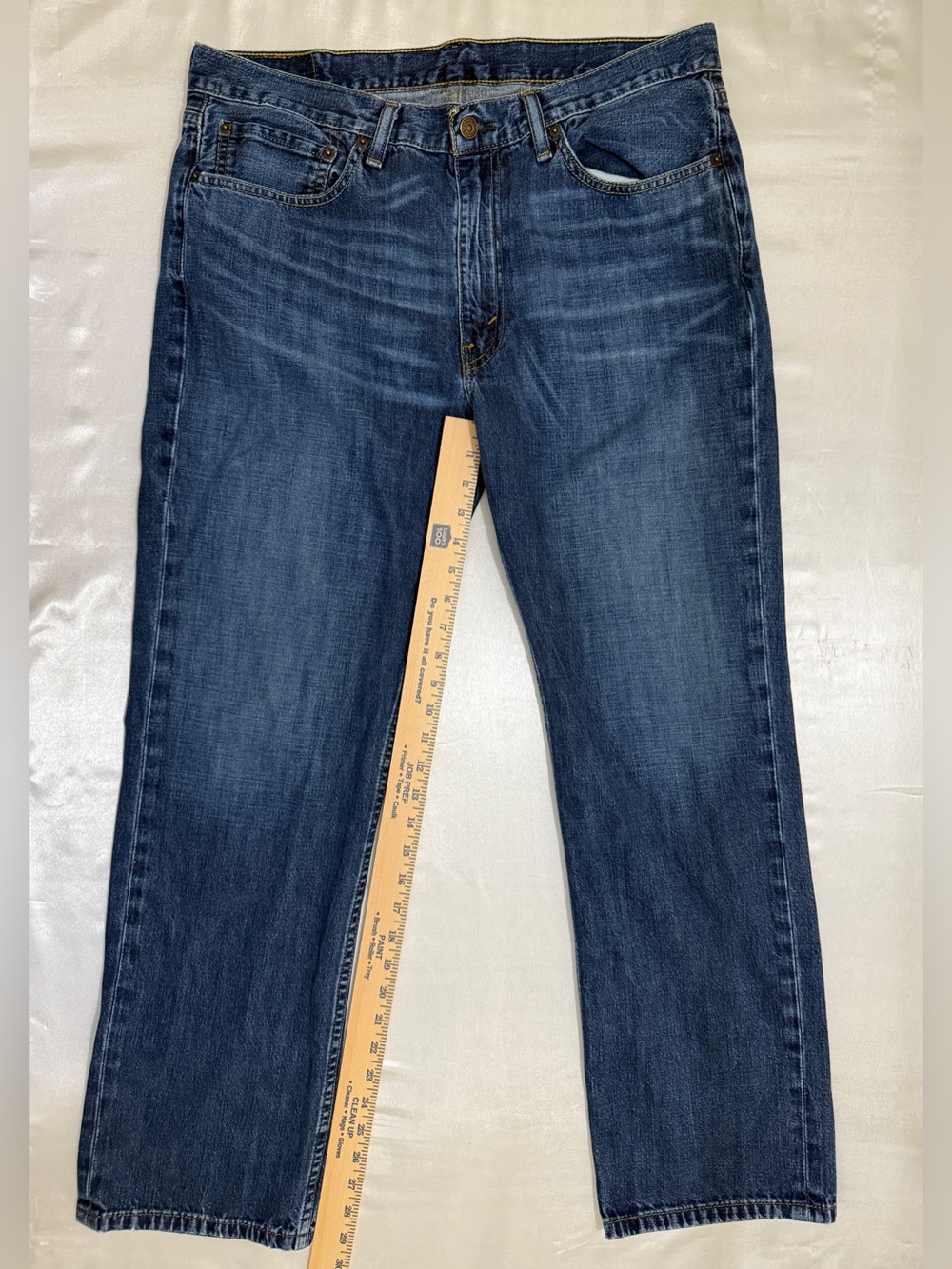 Levi's 514 Straight Leg Blue Mens Jeans Size 36x30